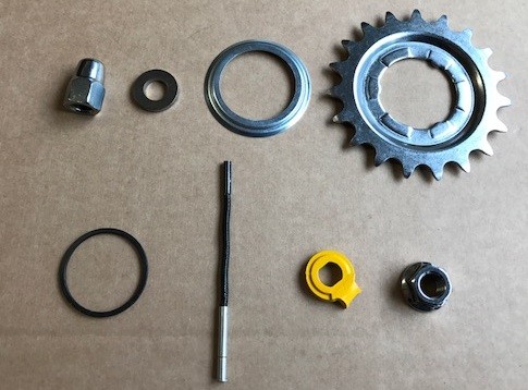 Shimano Nexus 3-Gang Zubehörset ohne Shifter (Schubstiftlänge: 81,85mm)