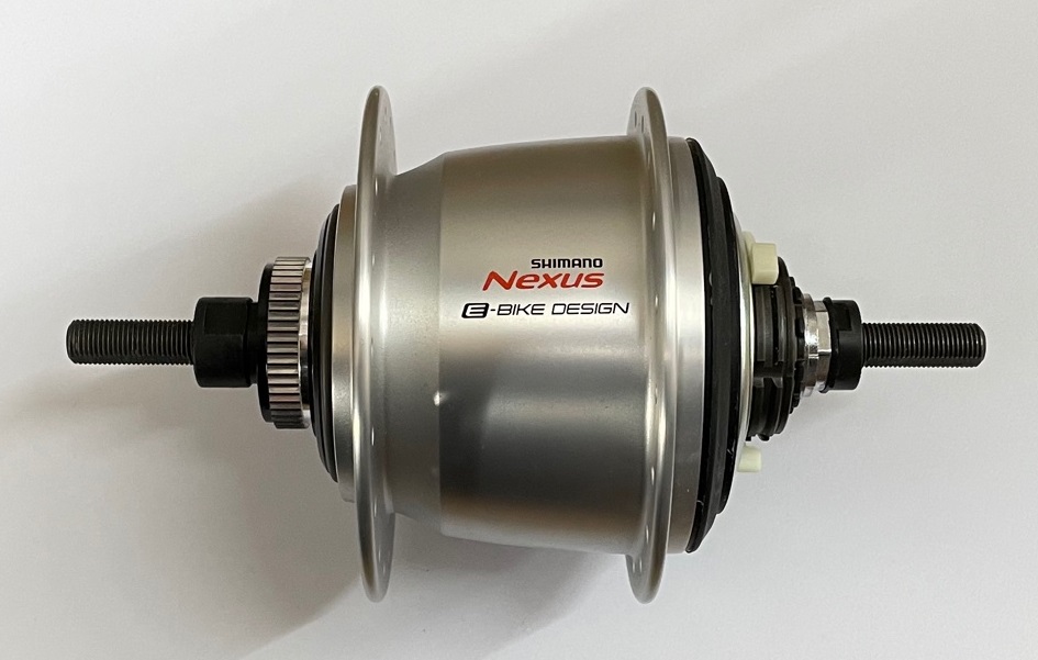 Shimano Nexus 5-Gang Getriebenabe SG-C7000-5D Centerlock 36 Loch silber