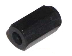 CNC Alunippel Innenliegend 4,7 mm / Sechskant silber