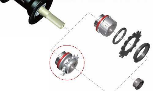 Novatec DJ D Driver 10 zähne