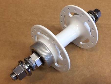 Novatec Bahnhinterradnabe Fix/Free weiss 32L