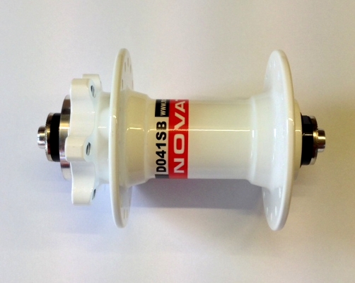 Novatec XC/FR Disc Vorderradnabe 32L weiss Einzelstück