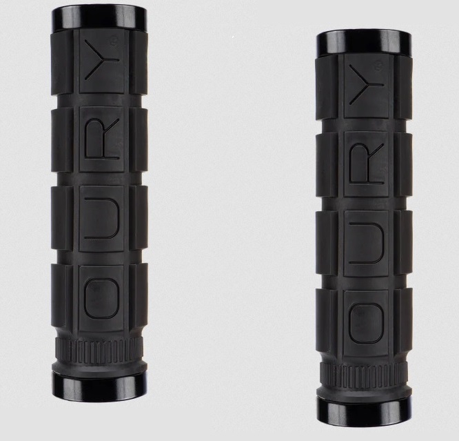 Oury Dual Clamp Lock On Griffe schwarz