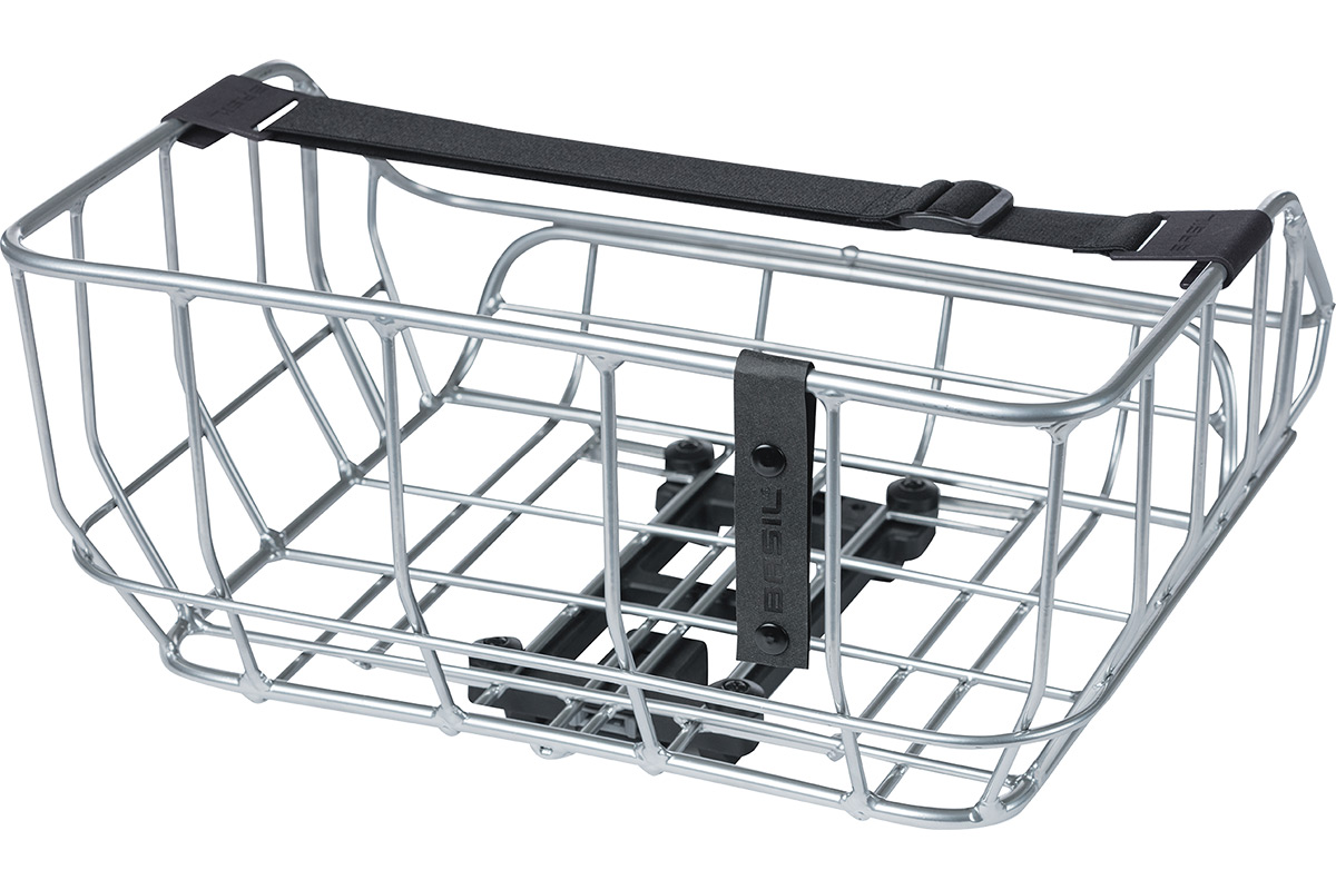 Basil Portland Korb für Gepäckträger MIK chrom