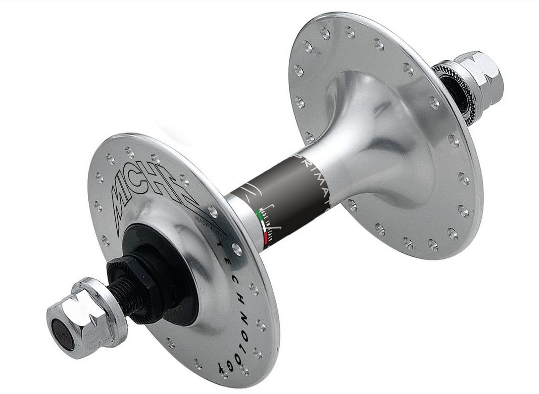 Miche Primato Pista Vorderradnabe silber 36 Loch