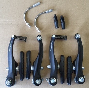 Promax TX-117 V-Brake Set für VR u. HR schwarz