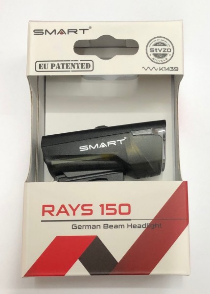 Smart Rays 150 LED Frontlicht Akku USB (STVZO zugelassen)