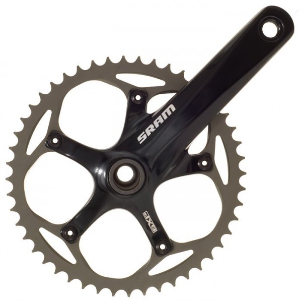 Sram S300 Courier Singlespeed Kurbel 165mm 48Z inkl. GXP-BB