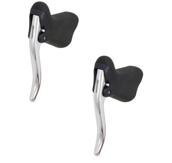 Saccon Rennradbremshebelsatz Campi silber