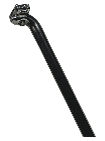 Kalloy Alu Patentsattelstütze Ø 25,0 x 400mm schwarz