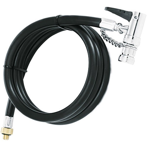 SKS Pumpenschlauch mit Hebelstecker für Auto-Ventil mit Aufsatz für Dunlop/ Sclaverand-Ventil