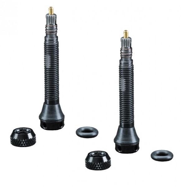 Schwalbe Tubeless-Ventile 40mm (2 Stück) schwarz