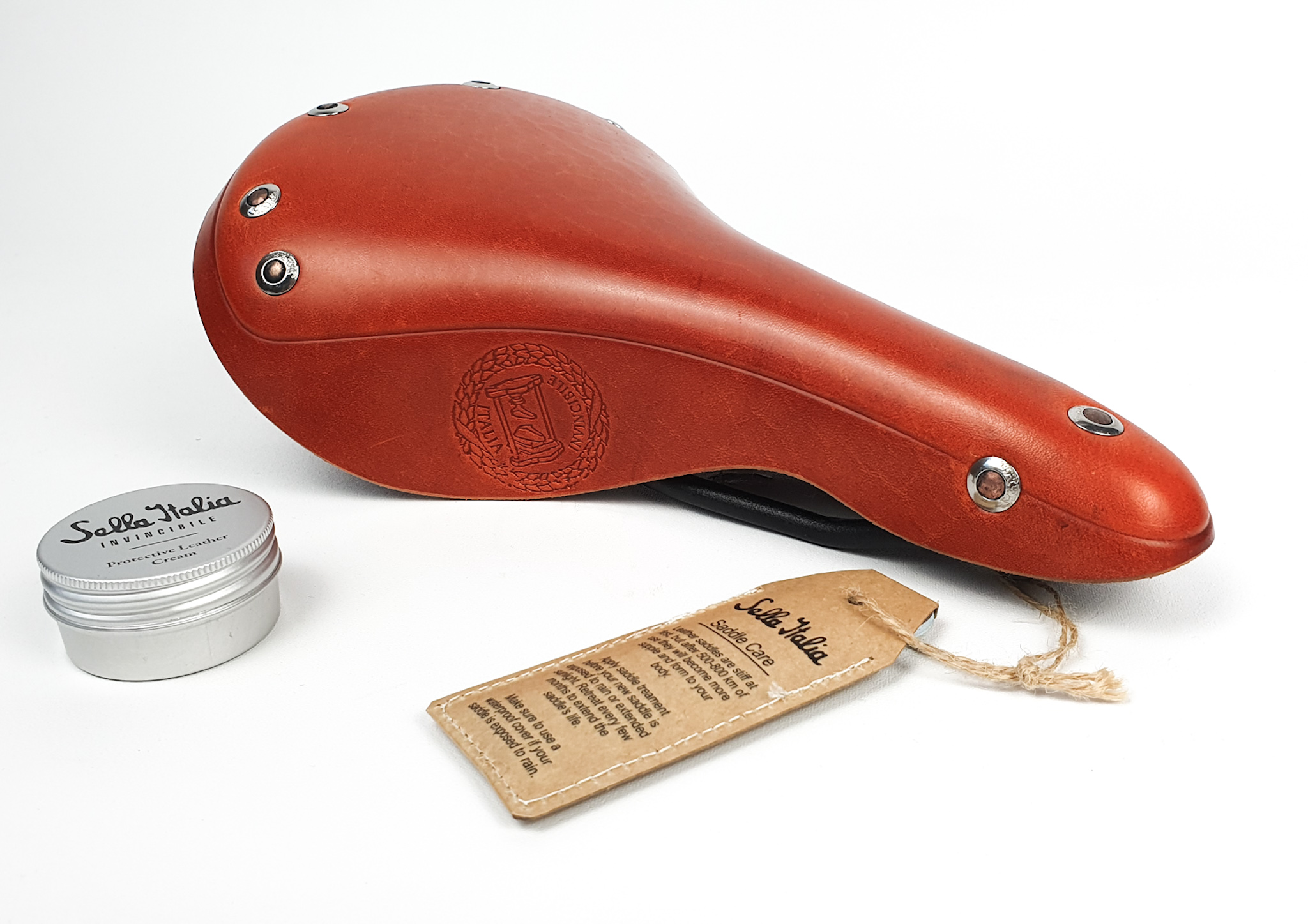 Selle Italia Epoca Ledersattel honey