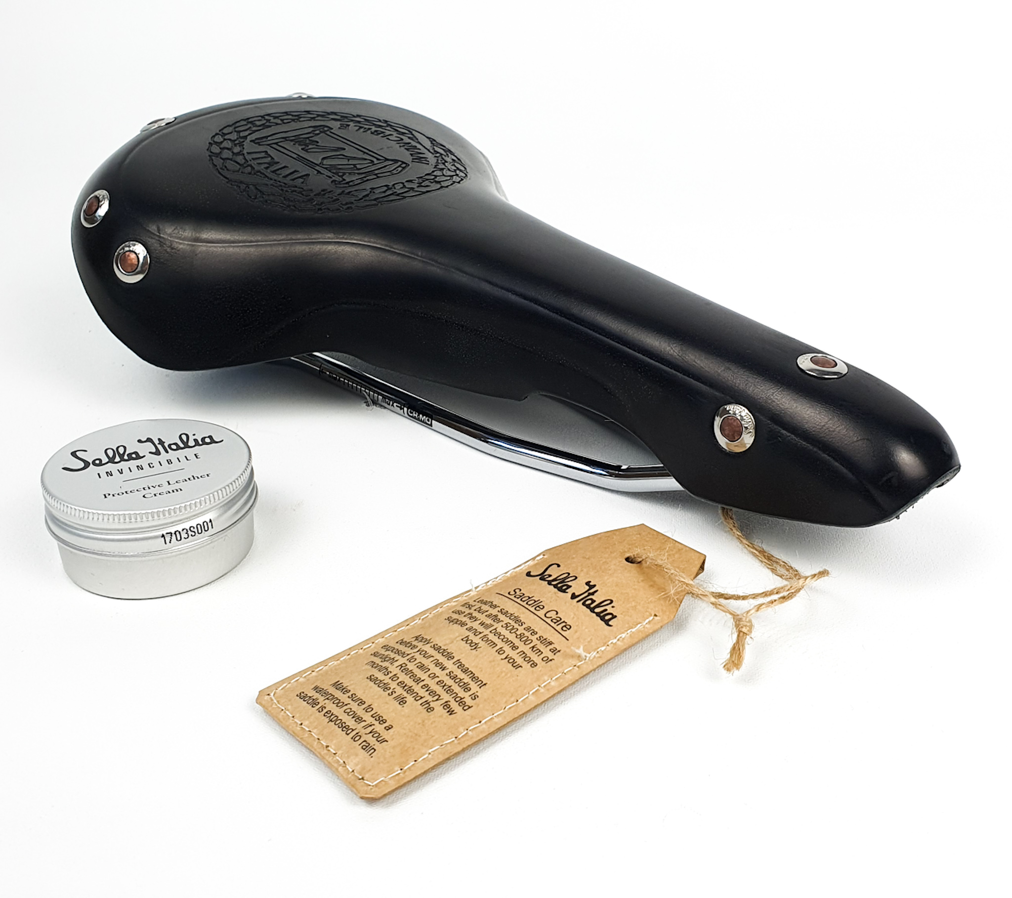 Selle Italia Mitica Ledersattel schwarz