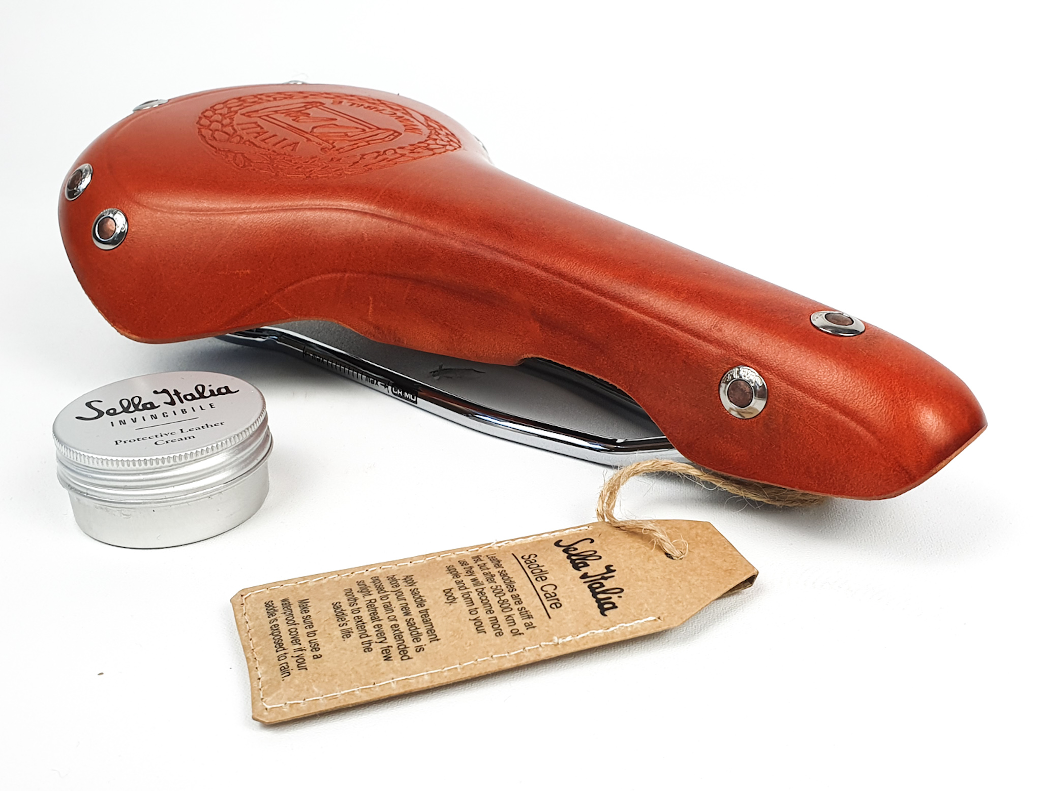 Selle Italia Mitica Ledersattel honey