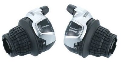 Shimano Drehgriff Shifter Set 3x8-fach SL-RS45 inkl. Züge