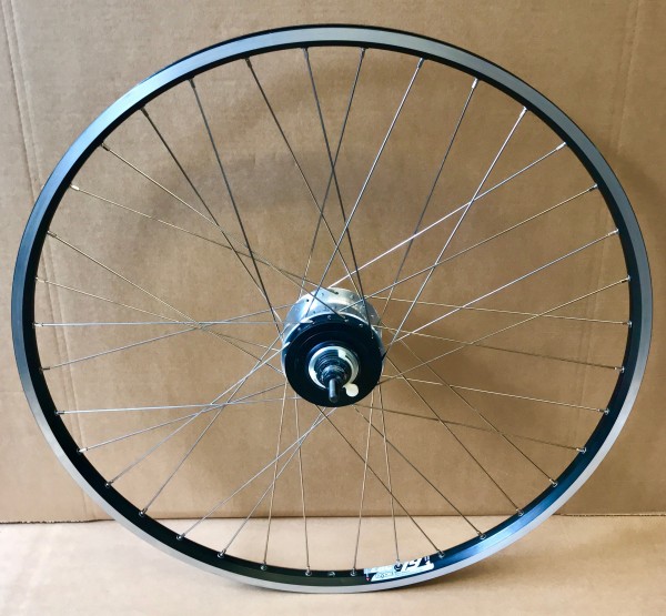 28" Hinterrad Shimano Alfine SG-S7001 8-Gang/Zac19 schwarz inkl. Shifter/Zubehör