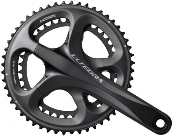 Shimano Ultegra Kurbel FC-6750 170 mm 50/34 glossy grey ohne Innenlager