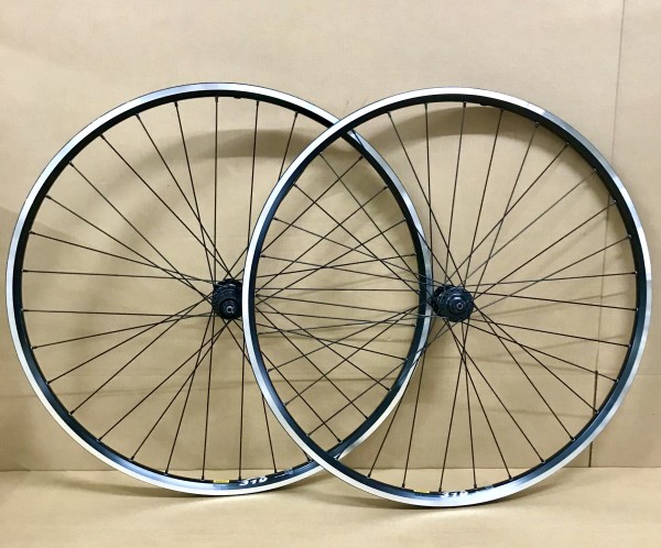 28/29" Laufradsatz Shimano Deore HB/FH-M6000/ Mavic A319 V-Brake/Disc schwarz