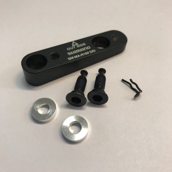 Shimano Adapter für Hinterrad SM-MA-R160D/D Flatmount