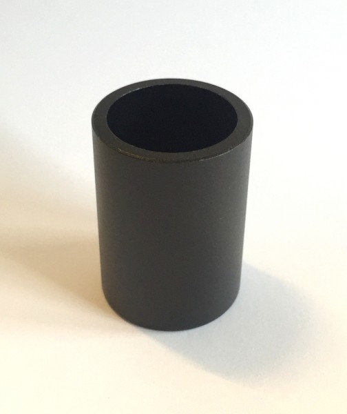 CNC Aluminiumspacer für 1 1/8 Zoll, schwarz, 50mm