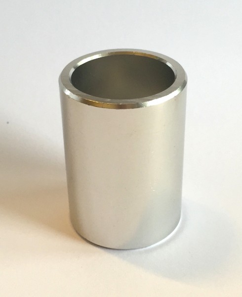 CNC Aluminiumspacer für 1 1/8 Zoll, silber, 50mm