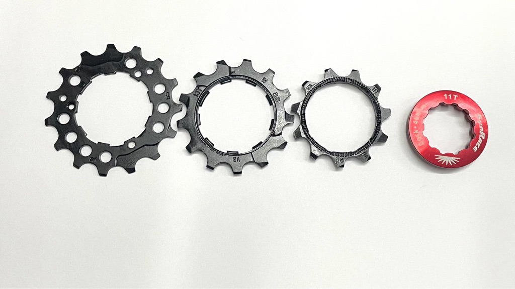 Sunrace SPCS12B Kassetten Ersatz 11/13/15/Lockring 12-Fach schwarz