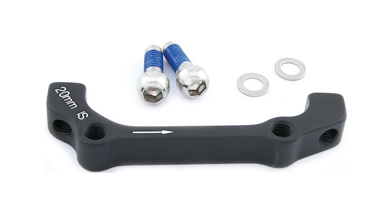 Avid Adapter HR 160mm / VR 180mm PM auf IS2000 mit Niroschrauben