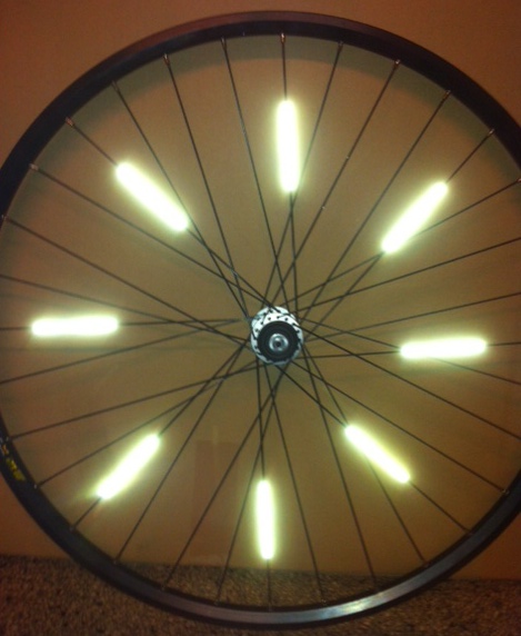 Speichenreflektoren Sticklinge silber 10 Stück