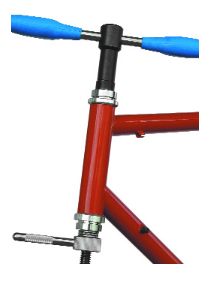 Cyclus Steuersatzpresse für 1" und 1 1/8"