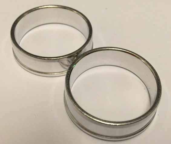 CNC Alu-Steuersatz-Reduzierhülsen 1" auf 1 1/8"