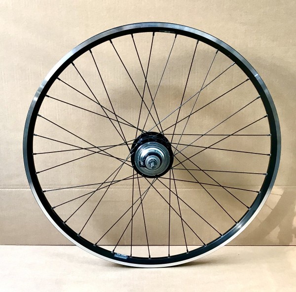28" Hinterrad Sturmey Archer RX-RK5 5-Gang Disc/Zac 2000 schwarz inkl. Drehgriff/Zubehör