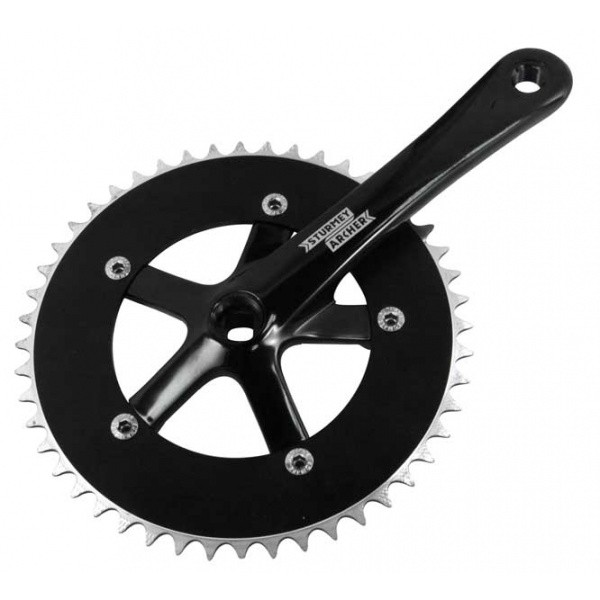 Sturmey Archer Singlespeedkurbel FCT24 schwarz 44Z