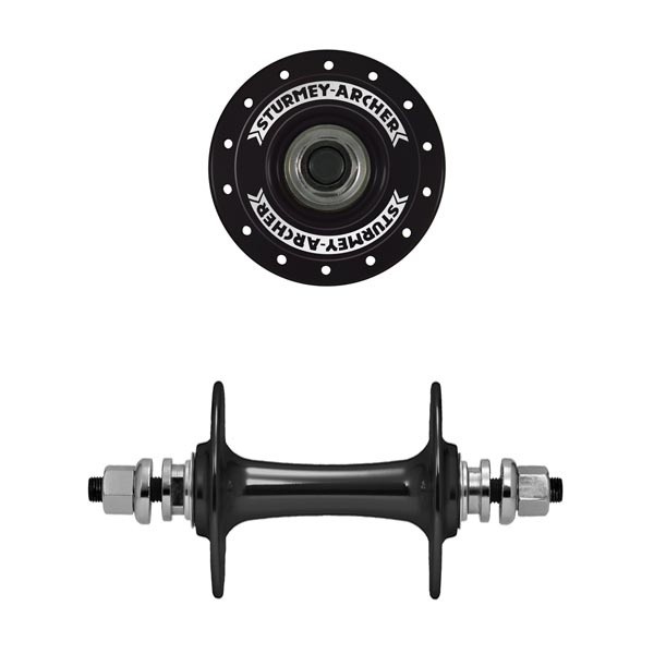 Sturmey Archer HBT30 Vorderradnabe 36 Loch schwarz