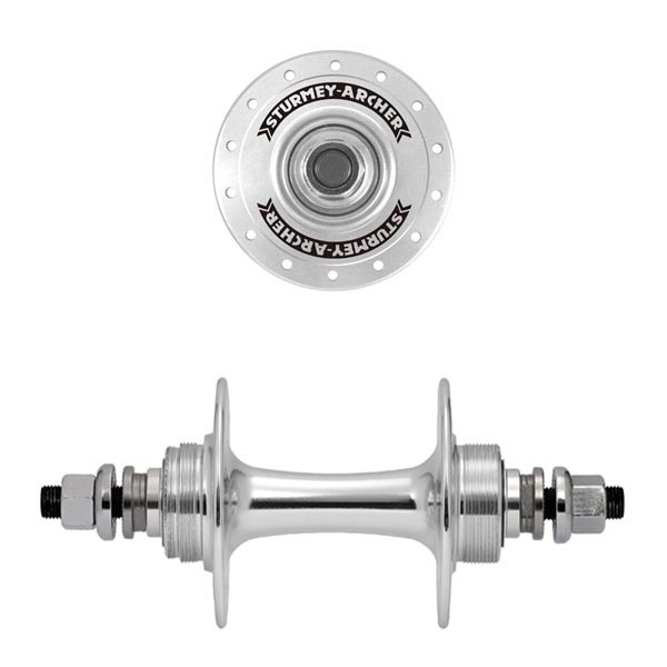 Sturmey Archer HBT30 Hinterradnabe Fix/Free 32 Loch silber