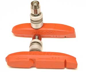 Kool Stop Supra 2 V-Brake lachsrot