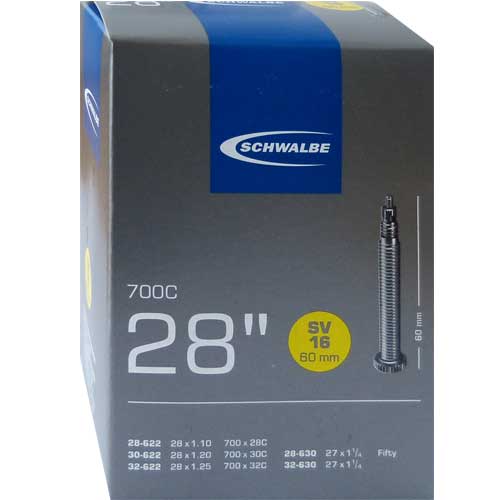 Schwalbe Schlauch 28" SV16 extra long 60mm