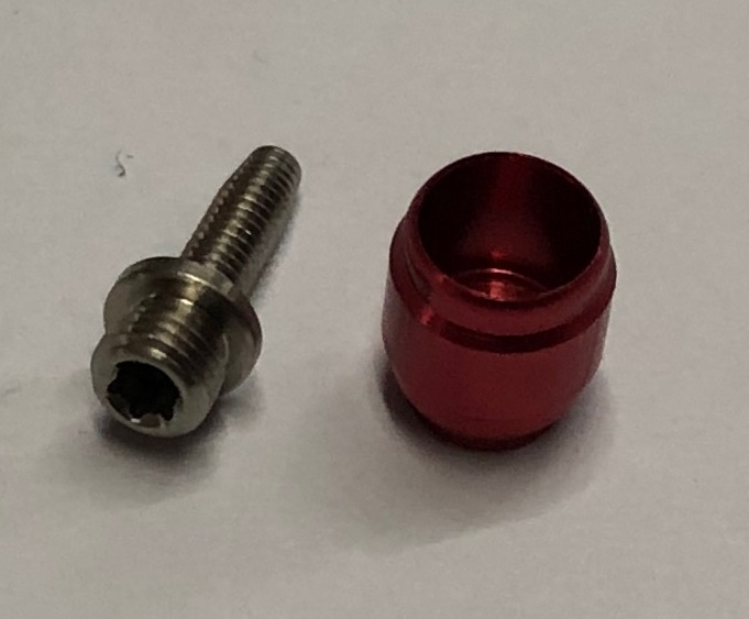Sram Stealth-A-Majig Klemmring und Stützhülse für Bremsleitung