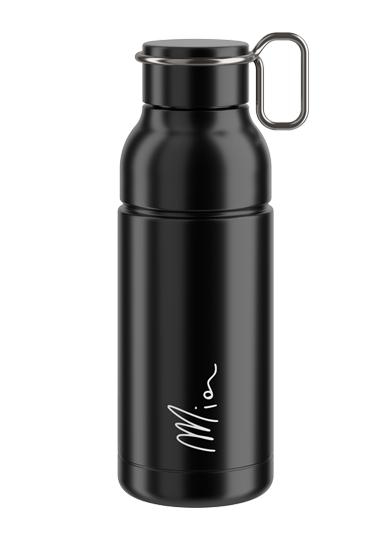 Elite Trinkflasche Mia Edelstahl 650 ml schwarz