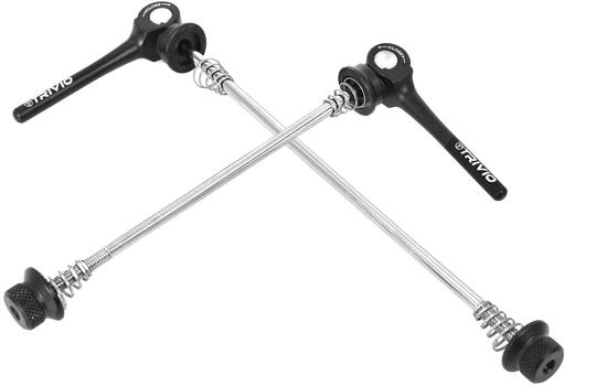 Trivio Road Schnellspannerset schwarz-elox 47g