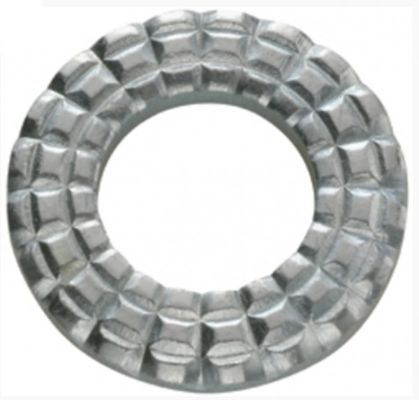 CNC Unterlegscheibe M10 geriffelt