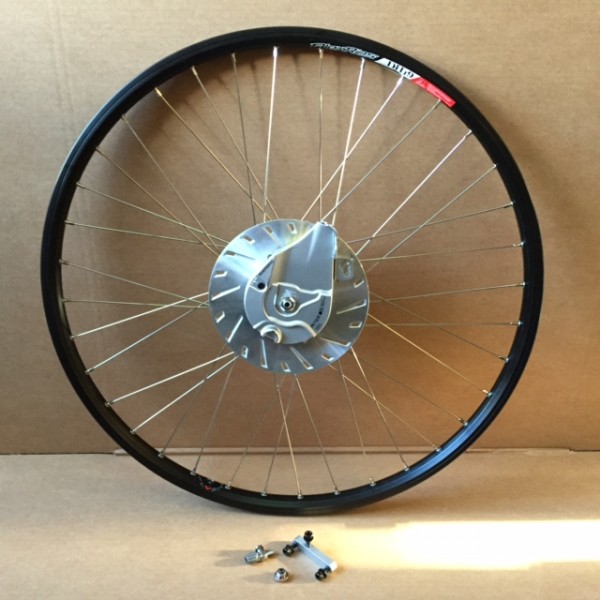 26" Vorderrad Shimano HB-IM70 inkl. Rollerbrake BR-IM86F /Alex DH19 (Montagespuren)