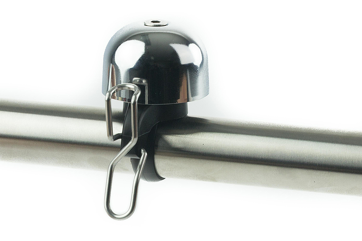 Widek Paperclip mini Klingel silber chrom