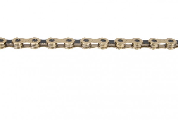 KMC X12 Kette gold/schwarz 126L