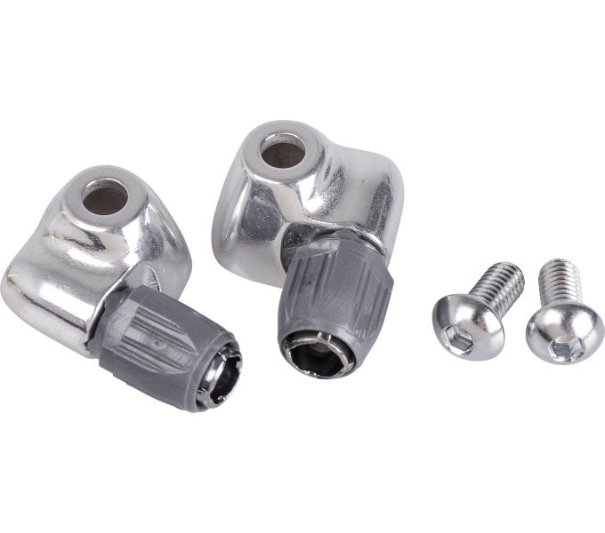 Shimano Unterrohrzuganschläge SM-CS50 silber für Aluminiumrahmen