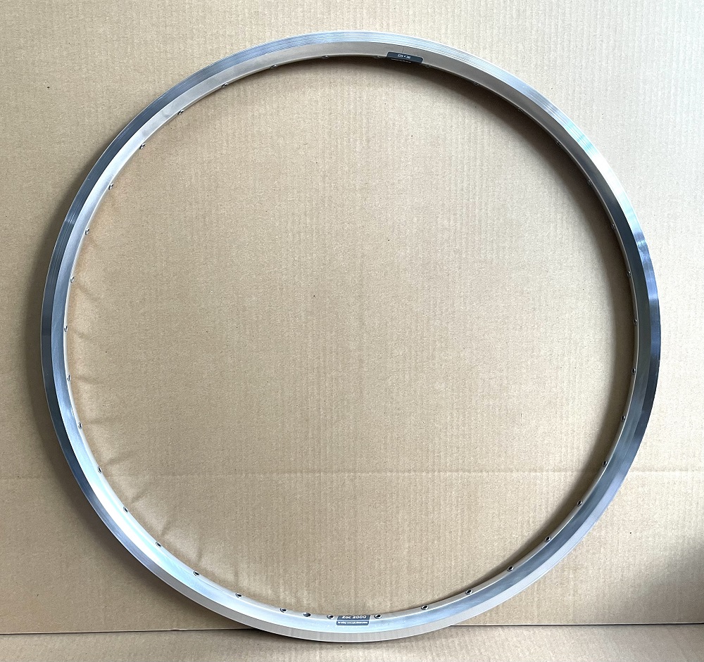 Ryde Zac 2000 28" 36 Loch silber poliert