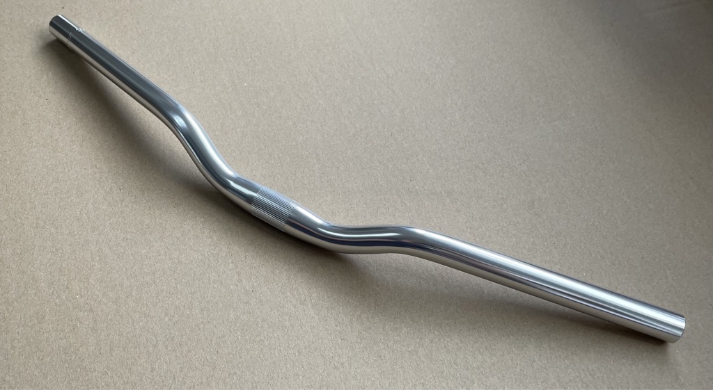 Zoom Riser Lenker 580/25,4mm 15° silber-poliert